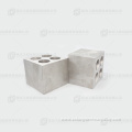 Tungsten alloy brick with hole